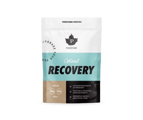 Puhdistamo - Real Foods Oy Puhdistamo Athletics Optimal Recovery, 700 g | Black Friday