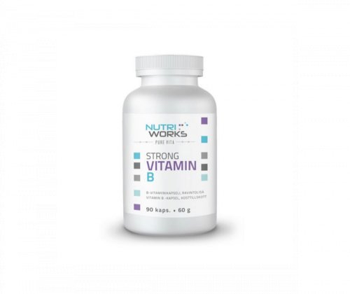 Nutri Works Strong Vitamin B, 90 kaps. | Black Friday