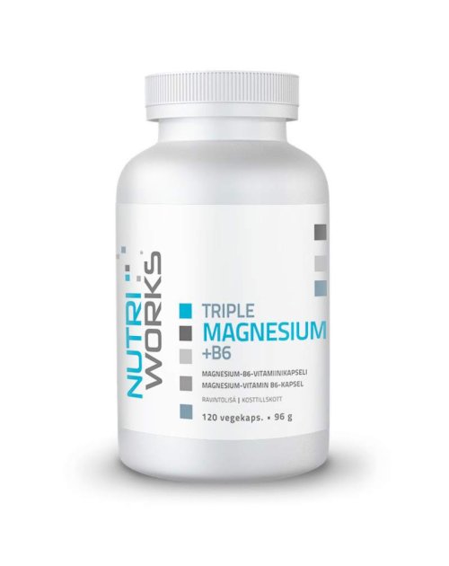 Nutri Works Triple Magnesium, 120 kaps. | Black Friday