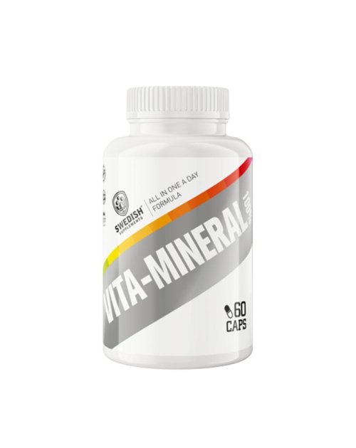 Swedish Supplements Vita-Mineral, 60 kaps. | Black Friday