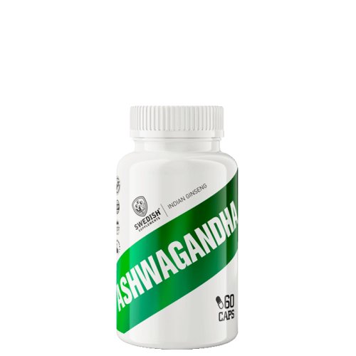 Swedish Supplements Ashwagandha 60 kapselia | Black Friday