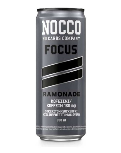 NOCCO Focus Ramonade, 330 ml | Black Friday