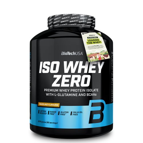 Biotech USA Iso Whey Zero Heraproteiini-isolaatti 2270 g | Black Friday